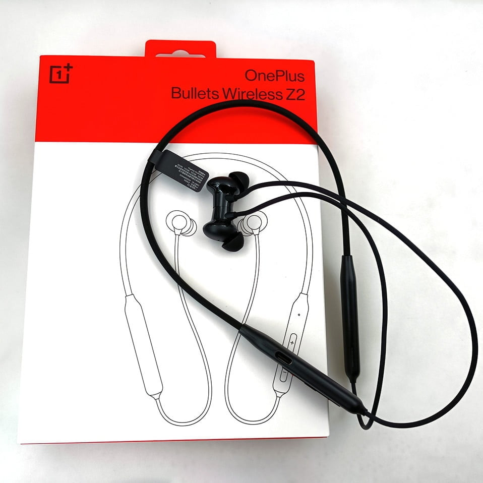 OnePlus Bullets Wireless Z2- Black & Ash Green Color