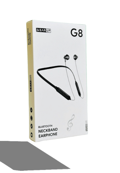 GearUP G8 Sports Neckband With Magnetic Headsets